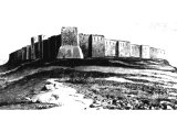 The fortification of Mizpah - a typical Judean provincial town. An early reconstruction.